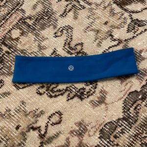 Lululemon Blue Stretchy Headband